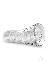 M For Men Soft and Wet All Nighter Glow In The Dark Self Lubricating Stroker - Clear