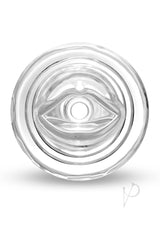 M For Men Soft and Wet All Nighter Glow In The Dark Self Lubricating Stroker - Clear