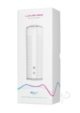 Lovense Max 2 App Compatible with Neutral-Shaped Sleeve - White