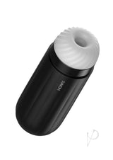 Svakom Sam Neo Silicone Interactive Rechargeable Masturbator - Black/White