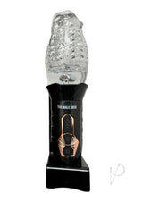 The Male Rose Gawk Gawk 3000 Rechargeable Rotating Masturbator - Black/Clear